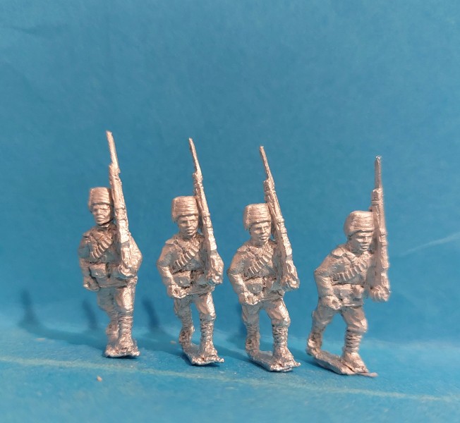 Sudanese Infantry Marching